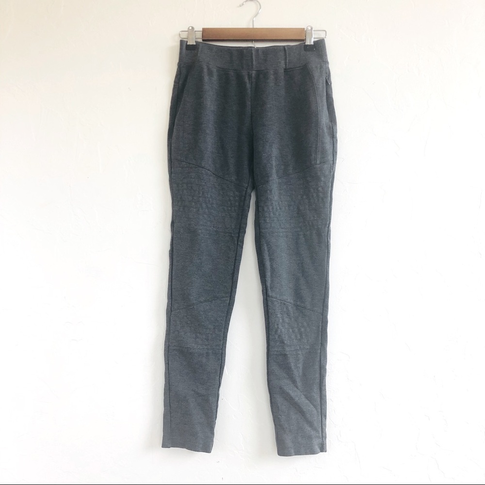 Title Nine Pants with Stitch Detail in Grey S
